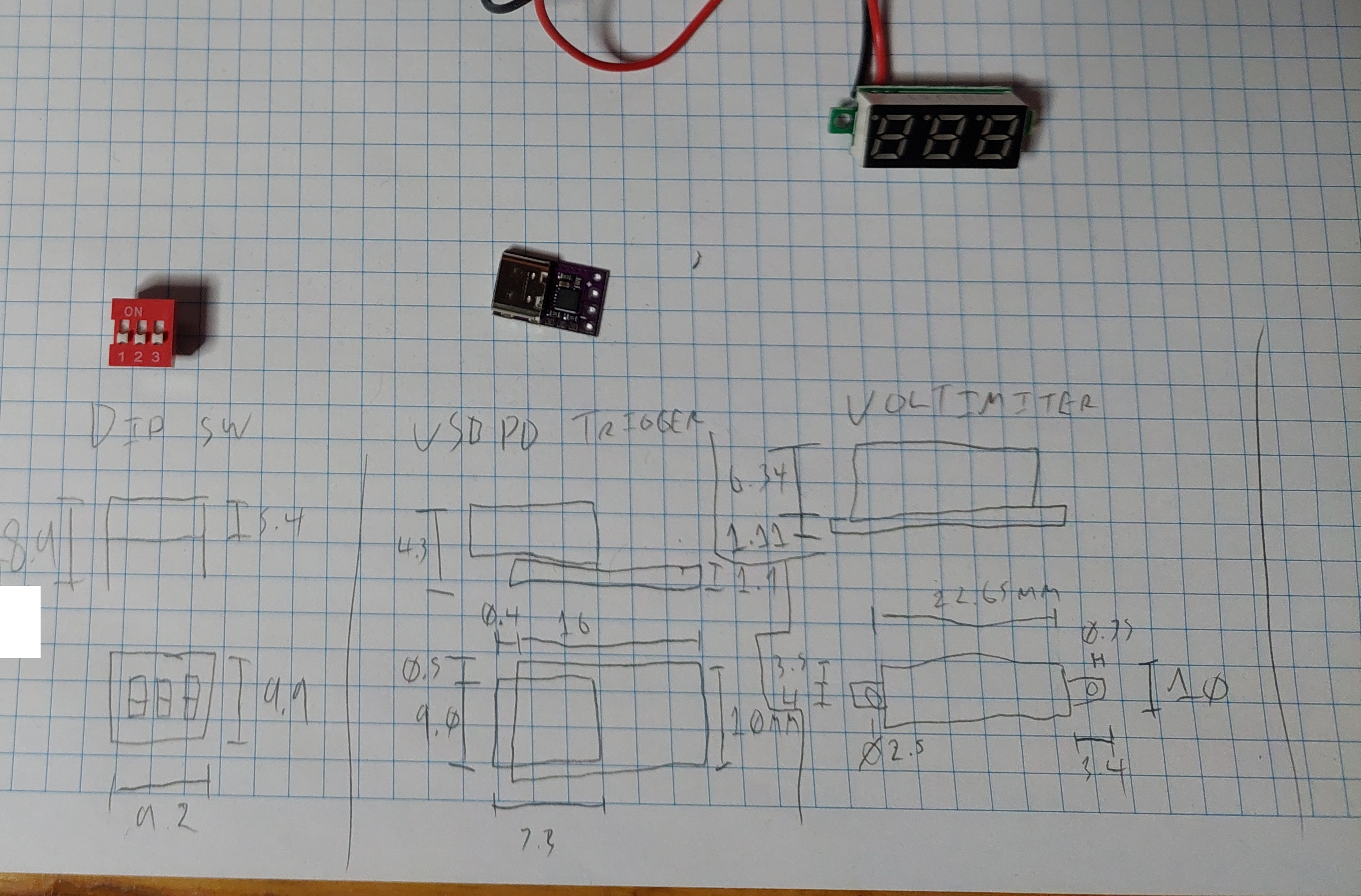 parts dimensions